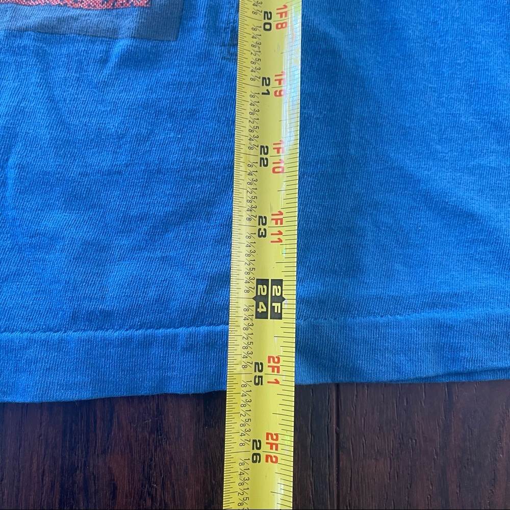 Vintage NBA Orlando Magic Mens Shirt Blue Size Medium True Fan Faded Distressed - Picture 7 of 8